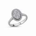14kt. POSH Ring med i alt 0,64ct. W-si