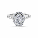 14kt. POSH Ring med i alt 0,64ct. W-si