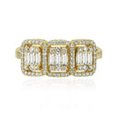 14kt. ring med 0,58ct. W.si