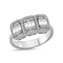 14kt. ring med 0,58ct. W.si
