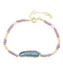 Purple Sia armbånd