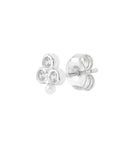 Fleur with pearls øreringe