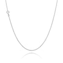 BNH - Sølv anker rund Halskæde