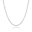 BNH - Sølv anker rund Halskæde