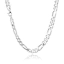 BNH - Sølv figaro halskæde