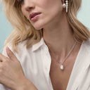 Halskæde Padua Uno -med ferskvandsperler