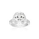 Ellisse Grande Ring - Med hvide zirkoner