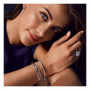 Ellisse Grande Ring - Med hvide zirkoner
