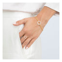 Ring Biella Piccolo - 18 kt. forgyldt med hvide zirkoner