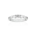 Ring Belluno - med hvide zirconia