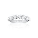 Ring Belluno Uno - med hvide zirconia