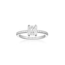 Ring Capizzi Piccolo - med hvide zirconia