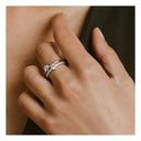 Ring Ellera Uno Grande - med hvide zirconia