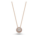 14kt. POSH Vedhæng m. 0,45ct. W-si inkl.kæde