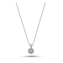 14kt. Sia vedhæng med 0,17ct. W-si