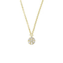 14kt. MAGGIE halscollier med 0,06ct. W-si