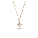 14kt. IRIS halscollier med 0,12ct. W-si