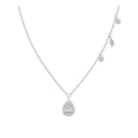 14kt. OLIVIA halscollier med 0,24ct. W-si