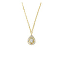14kt. OLIVIA Halscollier med 014ct. W-si