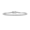 14kt. Tennisarmbånd med i alt 2,10ct. W-si