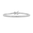 14kt. Tennisarmbånd med i alt 3,0ct. W-si