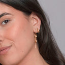 Julia - Øreringe Forgyldt