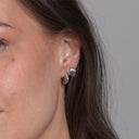 Julia - Øreringe Sølv