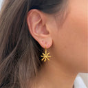 Cornelia - Øreringe Forgyldt