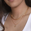 Sage - Halskæde Forgyldt