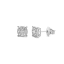 14kt. CORONET ørestikker med 0,22ct. W-vs