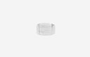 Tribute Signet Ring Silver