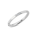 14kt. NOELLE Ring med 0,015ct. W-si