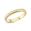 14kt. Noelle ring med 0,045ct W-si