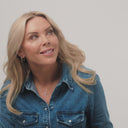 Halskæde Alba Croce - 14k guld  med 0.64 ct lab-grown diamanter