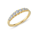 14kt. EMPIRE ring med 0,50ct. W-si
