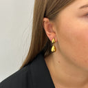 Drop - Øreringe Forgyldt