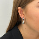 Drop - Øreringe Stål