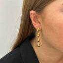 Drop - Øreringe Forgyldt