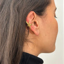 Sirena - Ear cuff Forgyldt