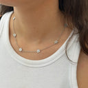 Camellia - Halskæde Stål