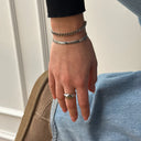 Snake - Armbånd Stål