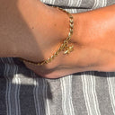 Sirena - Ankelkæde Forgyldt