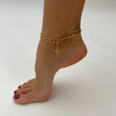 Sirena - Ankelkæde Forgyldt