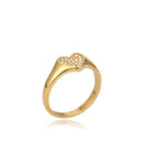 Liv - Ring Forgyldt