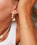 Blomster armbånd