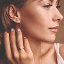 Diamant ørestikker