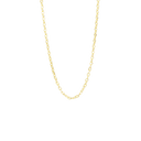 Aagaard - forg. sølv collier flad anker 45cm