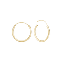 8Kt Creol 19Mm, Tråd 1,4Mm M/Vippelås