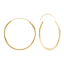 8Kt Creol 30,5Mm, Tråd 1,4Mm M/Vippelås