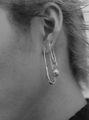 Chance Mini Earring Goldplated Silver - Single